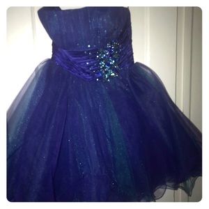 Sherri hill prom dress- royal blue